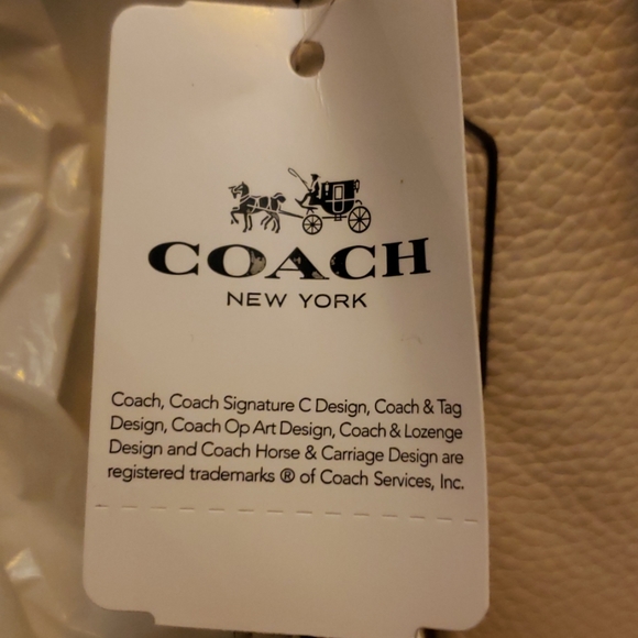 COACH NEW YORK Half-White Wristlet - Picture 3 of 7